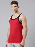 Faso Men's Premium Cotton Color Vest