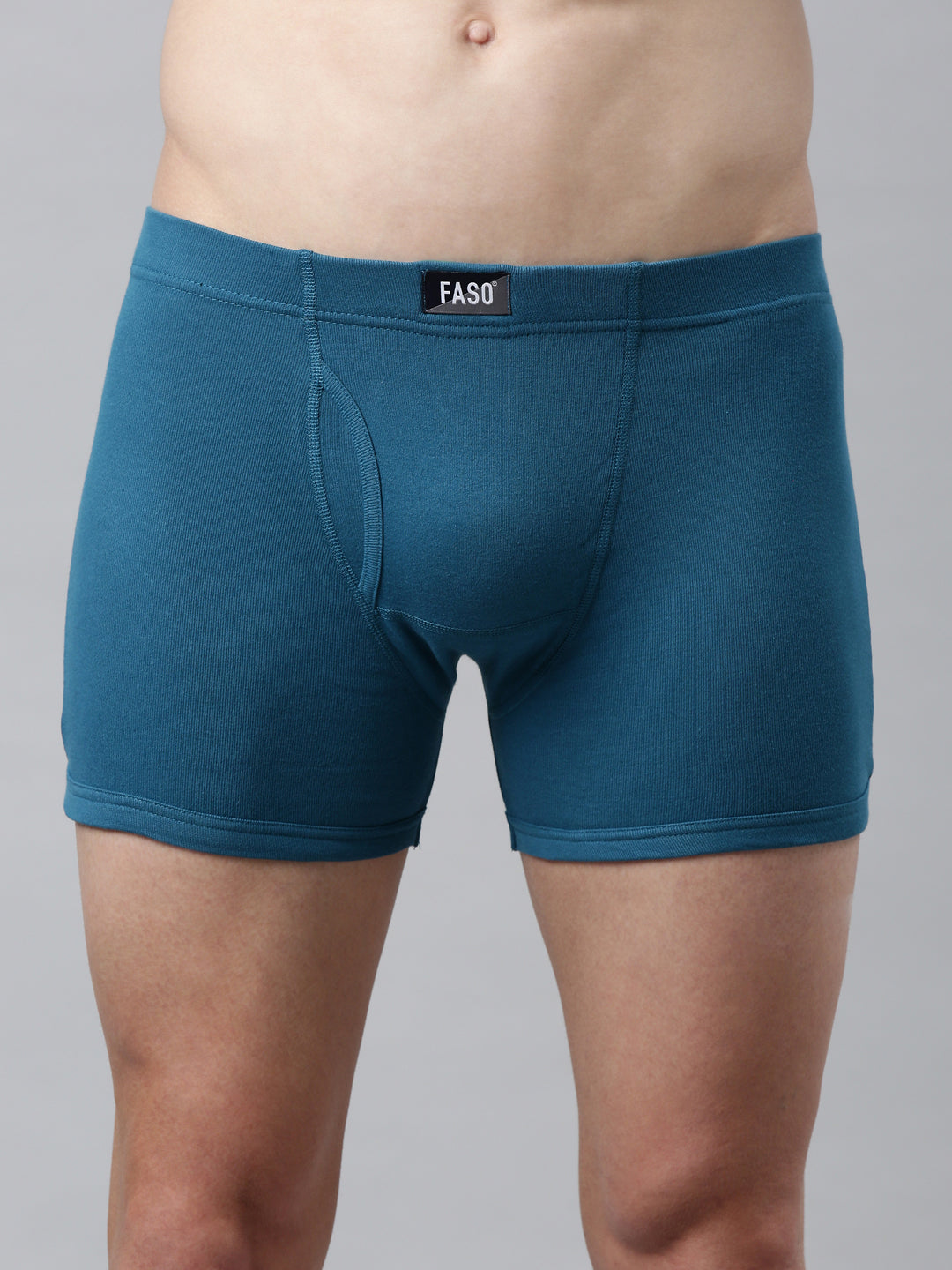 Faso Men's Cotton Inner Elastic Trunk (Pack of 2)