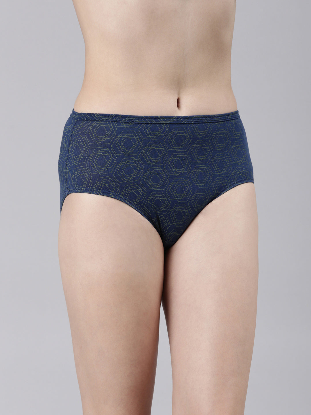 Faso Women's Premium Micro Modal Illusion Printer Hipster