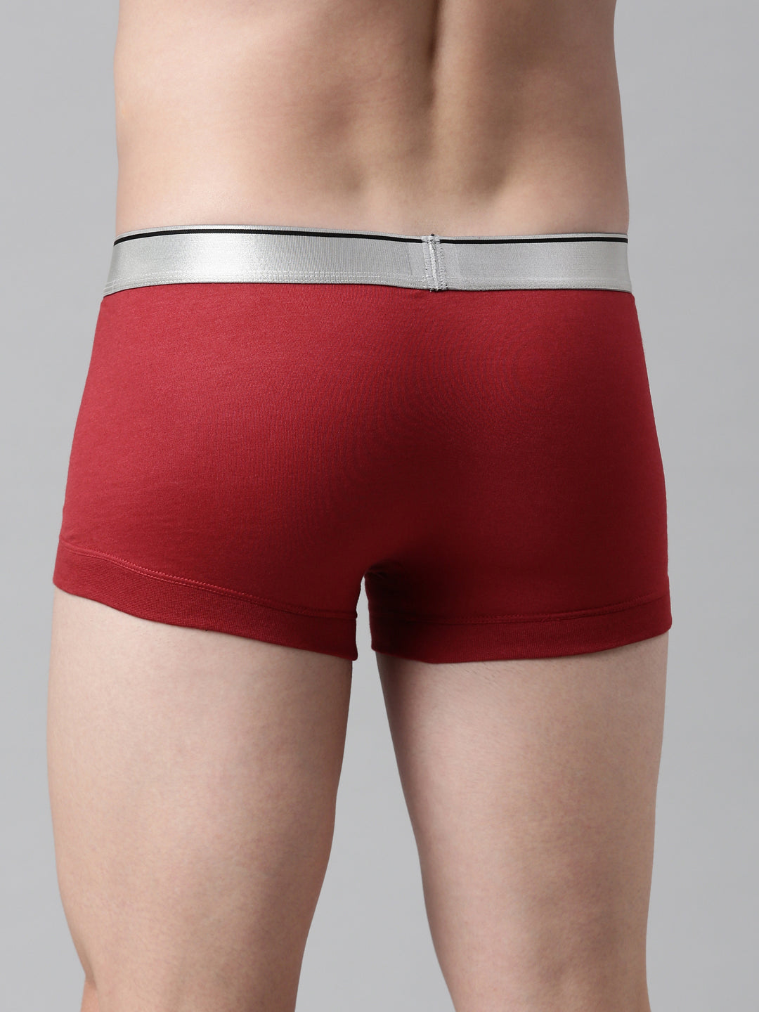 Faso Men's Cotton Modal Metalic Outer Elastic Trunk