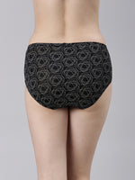 Faso Women's Premium Micro Modal Illusion Printer Hipster