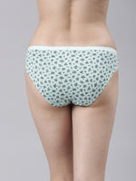 Faso Women's Cotton Outer Elastic Bikini (Pack of 3)