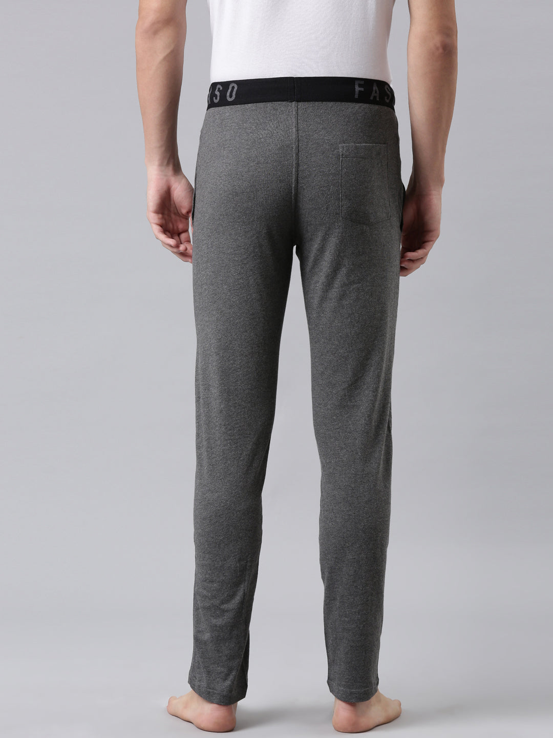 Faso Men's Premium Outer Elastic Track Pant