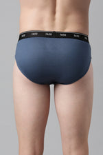 Faso Men's Cotton Outer Elastic Brief (Pack of 2)