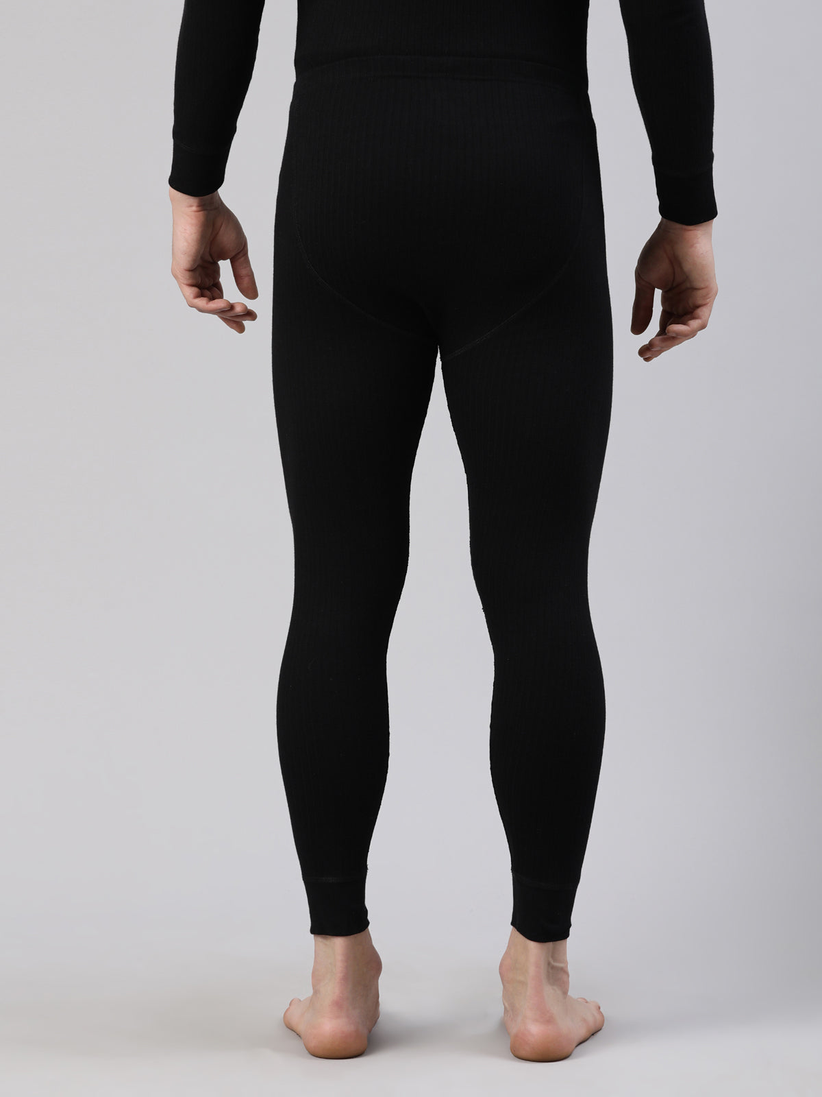 FASO Men’s Thermal Long Pants with Rib