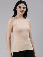 Faso Women's Cotton Stretch fabric Camisole