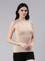 Faso Women's Cotton Stretch fabric Camisole