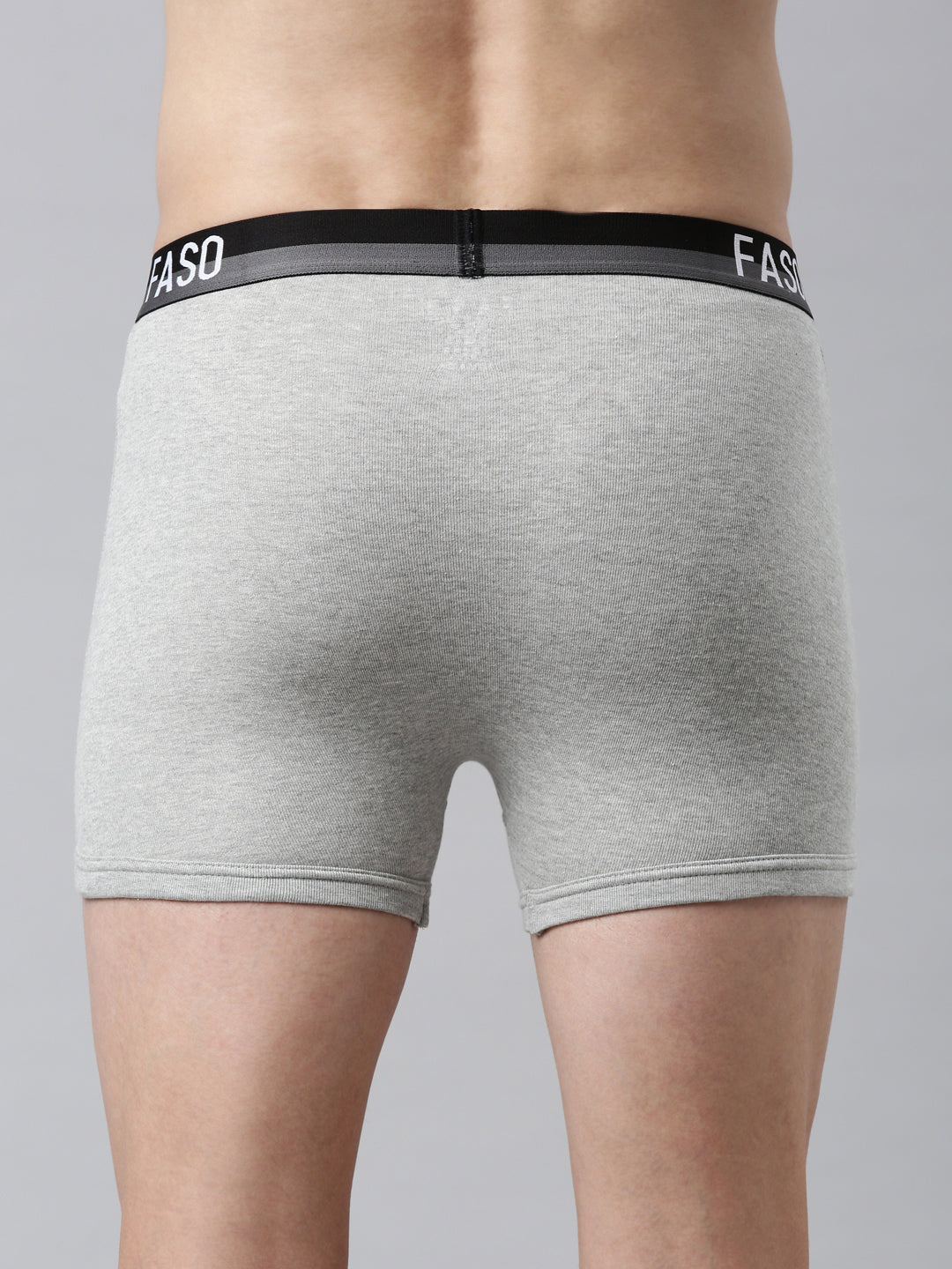 Faso Men's Cotton Outer Elastic Trunk (Pack of 2)