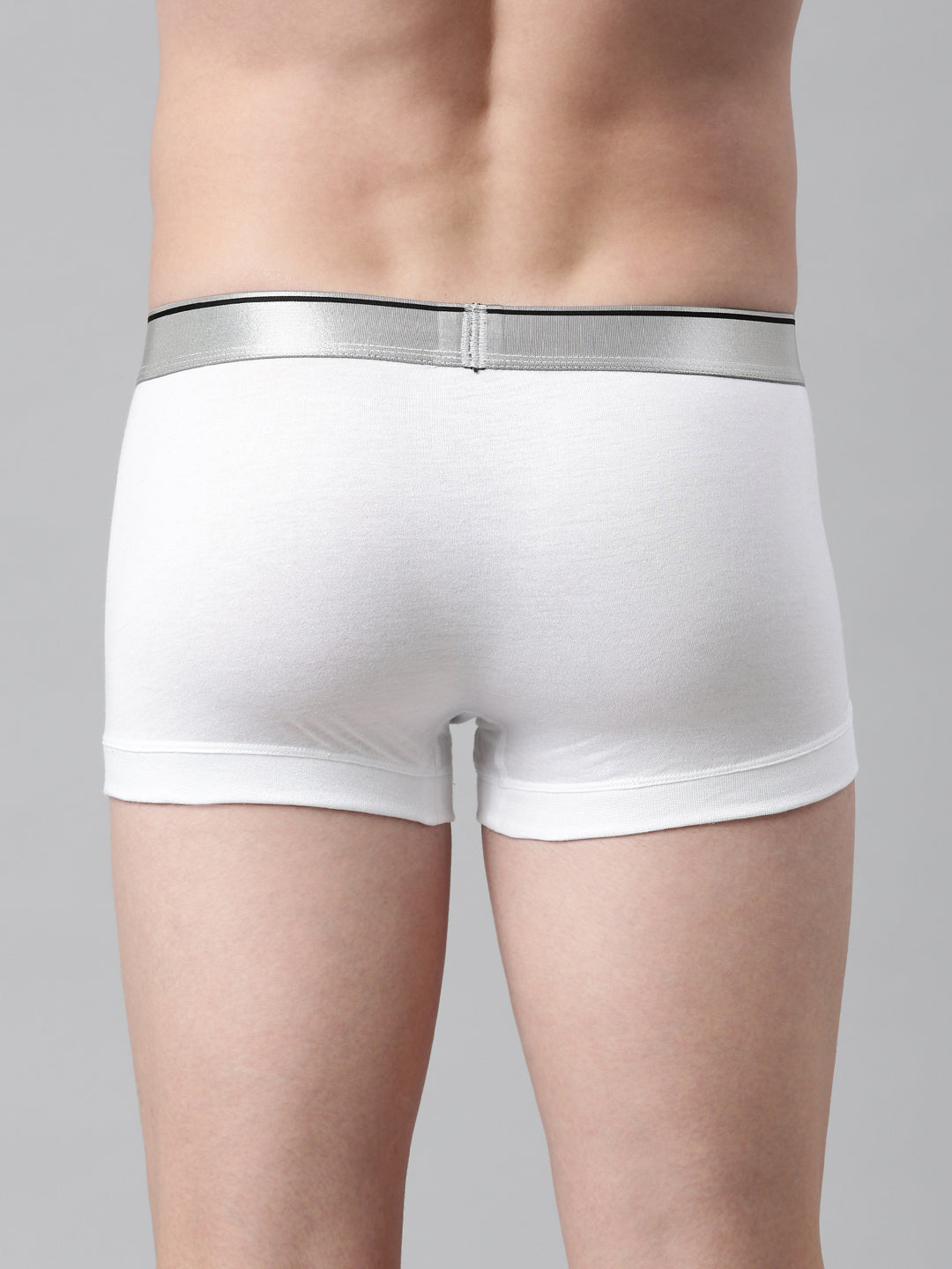 Faso Men's Cotton Modal Metalic Outer Elastic Trunk