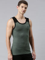 Faso Men's Cotton Color Vest