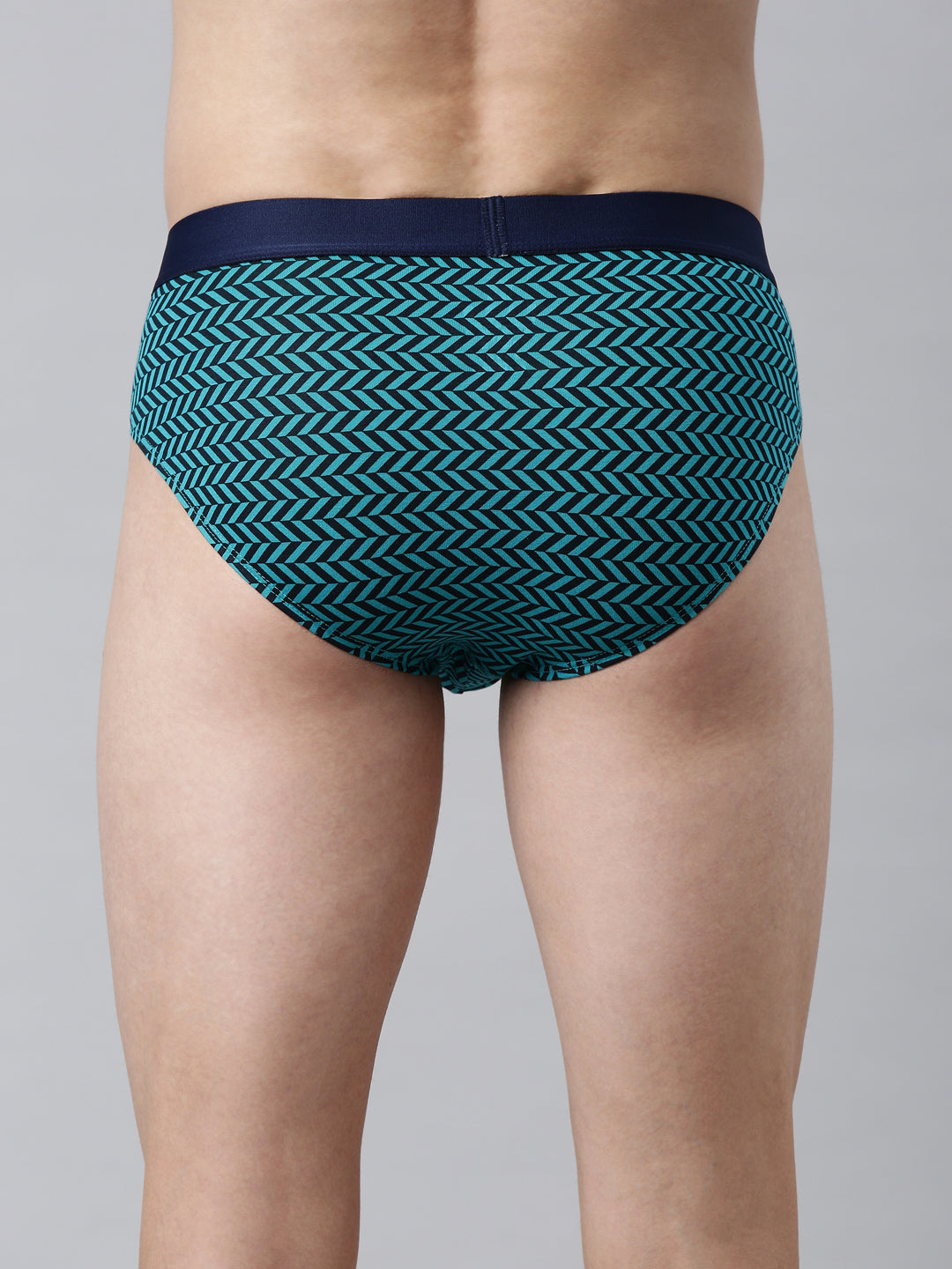 Faso Men's Printed Cotton Stretchable Brief