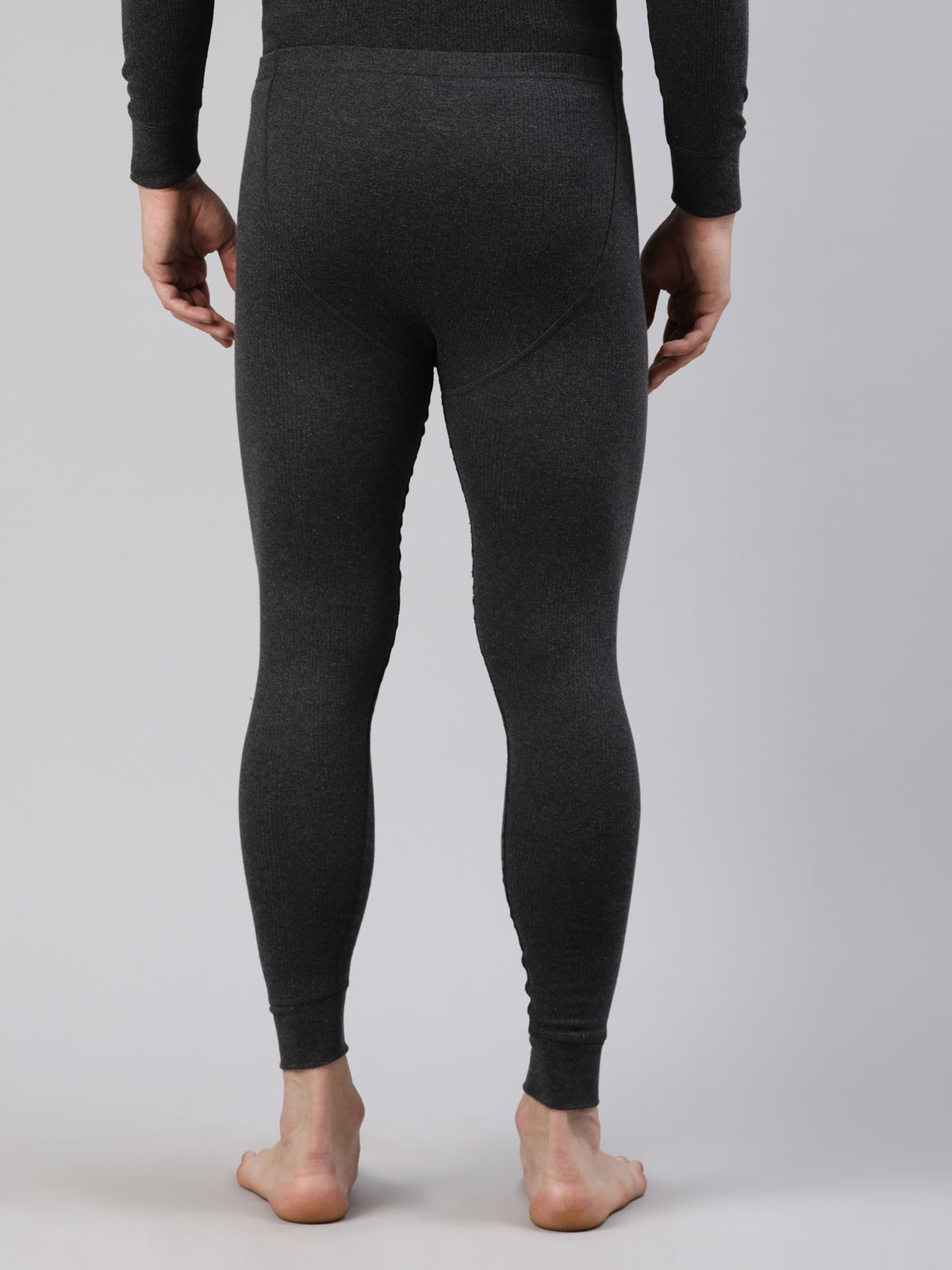 FASO Men’s Thermal Long Pants with Rib