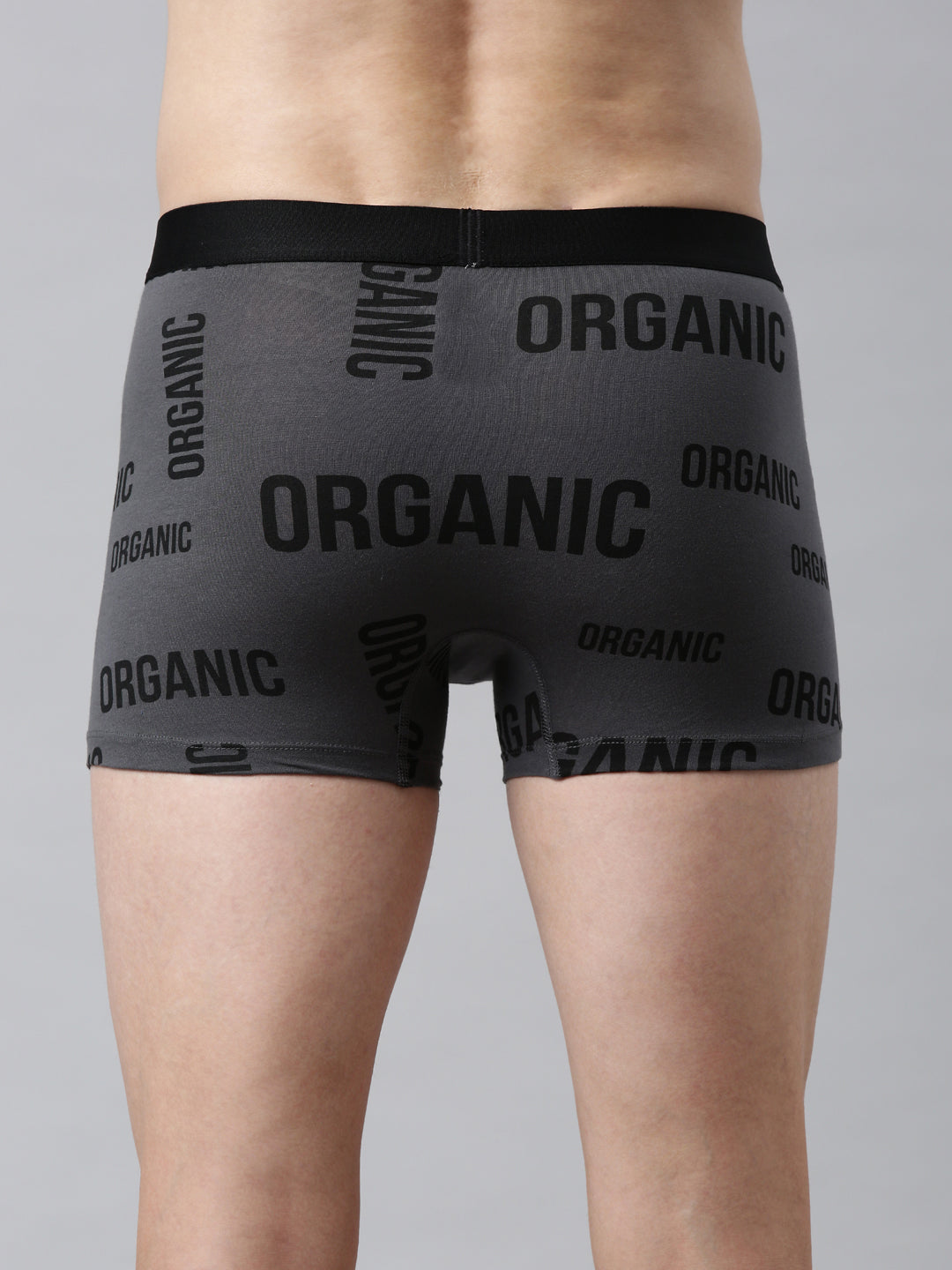 Faso Men's Cotton Stretch All Over Print Trunks