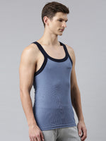 Faso Men's Premium Cotton Color Vest