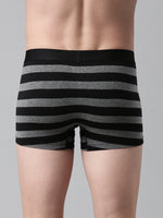 Faso Men's Cotton Yarn Dyed Striped Trunk