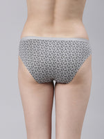 Faso Women's Cotton Outer Elastic Bikini (Pack of 2)