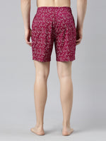FASO Men’s Cotton Printed Shorts