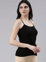 Faso Women's Cotton Stretch fabric Camisole