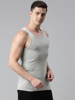 Faso Men's Cotton Rib Comfort Color Vest