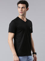 FASO Men’s Soft Cotton V-Neck T-Shirt