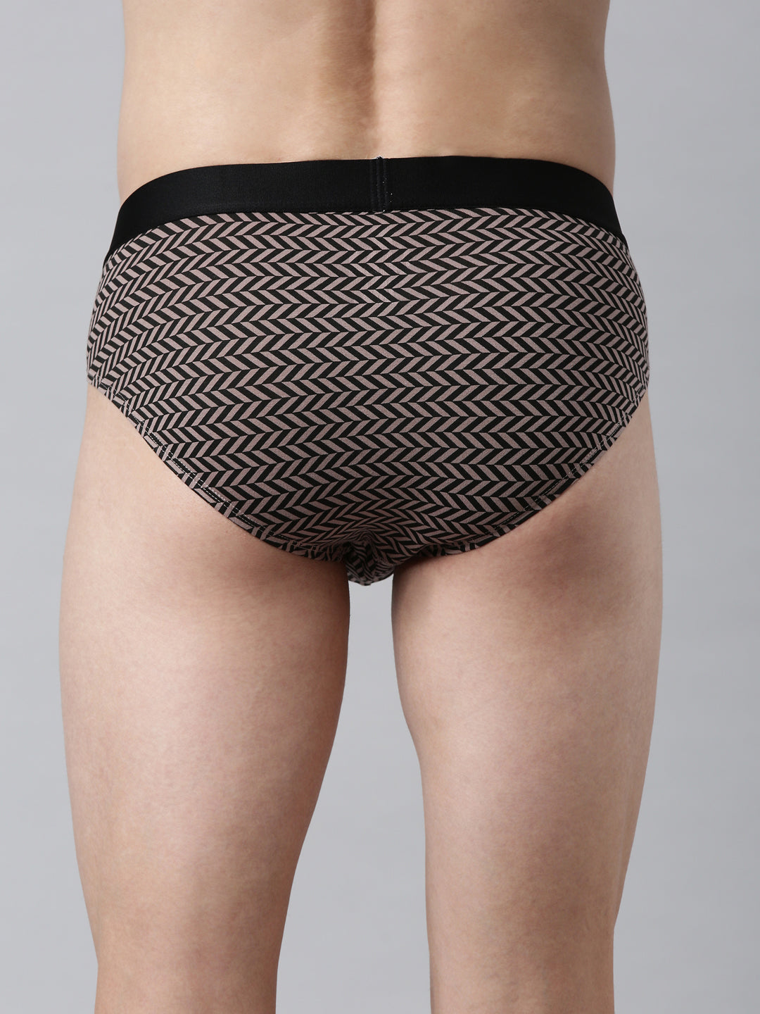 Faso Men's Printed Cotton Stretchable Brief