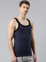 Faso Men's Premium Cotton Color Vest