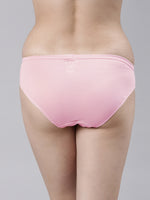 Faso Women's Cotton Inner Elastic Bikini (Pack of 2)