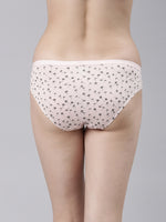 Faso Women's Cotton Outer Elastic Bikini (Pack of 2)