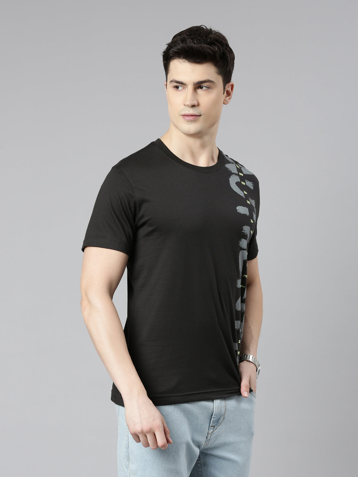 FASO Men’s Premium Cotton Printed T-Shirt