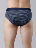 Faso Men's Printed Cotton Stretchable Brief