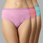 Faso Women's Outer Elastic Hipster (Pack of 3)