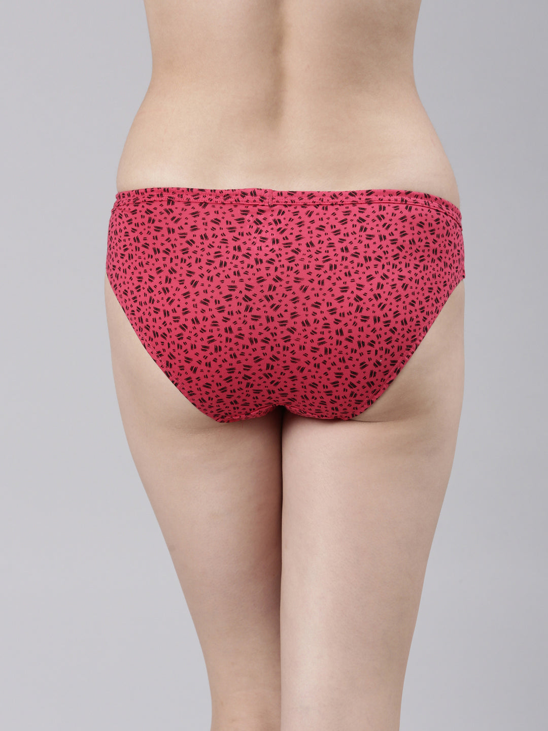 Faso Women's Cotton Inner Elastic Bikini (Pack of 2)