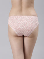 Faso Women's Cotton Inner Elastic Bikini (Pack of 2)