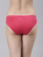 Faso Women's Cotton Outer Elastic Bikini (Pack of 2)