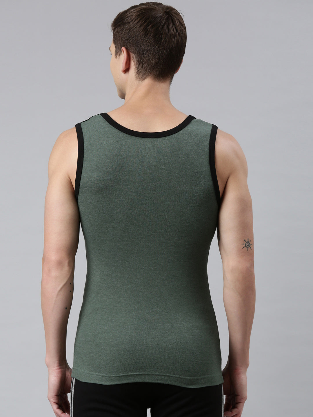 Faso Men's Cotton Color Vest