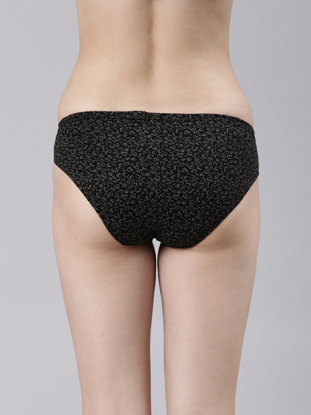 Faso Women's Cotton Inner Elastic Bikini (Pack of 2)