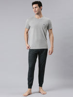 Faso Men's Premium Cotton Outer Elastic Jogger