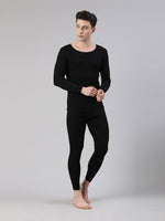 FASO Men’s Thermal Long Pants with Rib