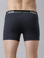 Faso Men's Cotton Outer Elastic Trunk (Pack of 2)