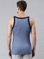 Faso Men's Premium Cotton Color Vest