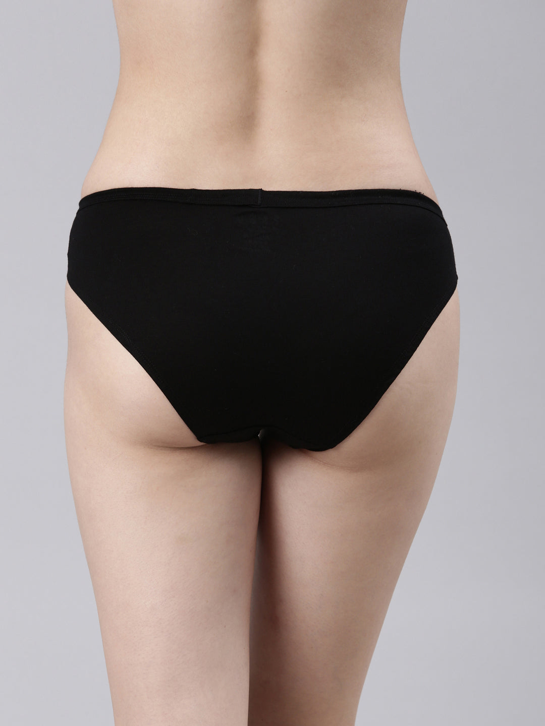 Faso Women's Cotton Inner Elastic Bikini (Pack of 2)