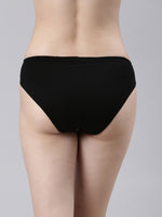 Faso Women's Cotton Inner Elastic Bikini (Pack of 2)