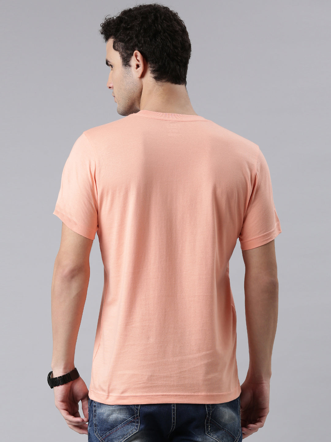 FASO Men’s Cotton Crew Neck Casual T-Shirt