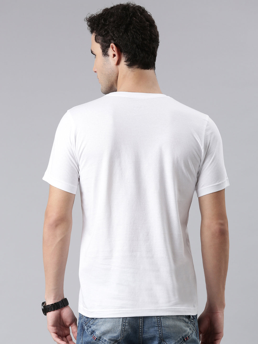 FASO Men’s Cotton Crew Neck Casual T-Shirt