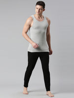 Faso Men's Cotton Rib Comfort Color Vest