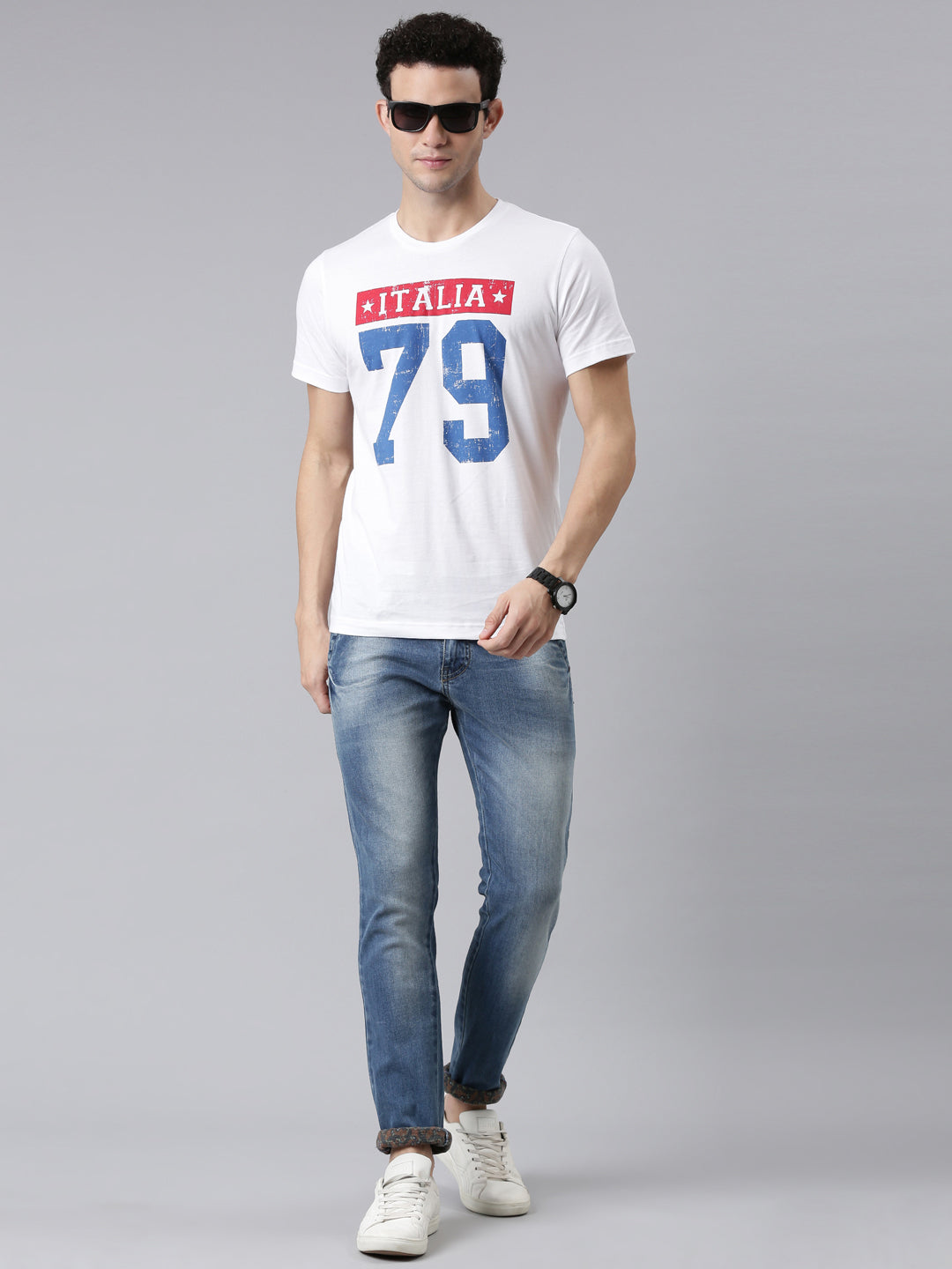 Faso Men's Round Nick T-shirt