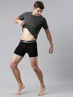 Faso Men's Cotton Outer Elastic Trunk (Pack of 2)