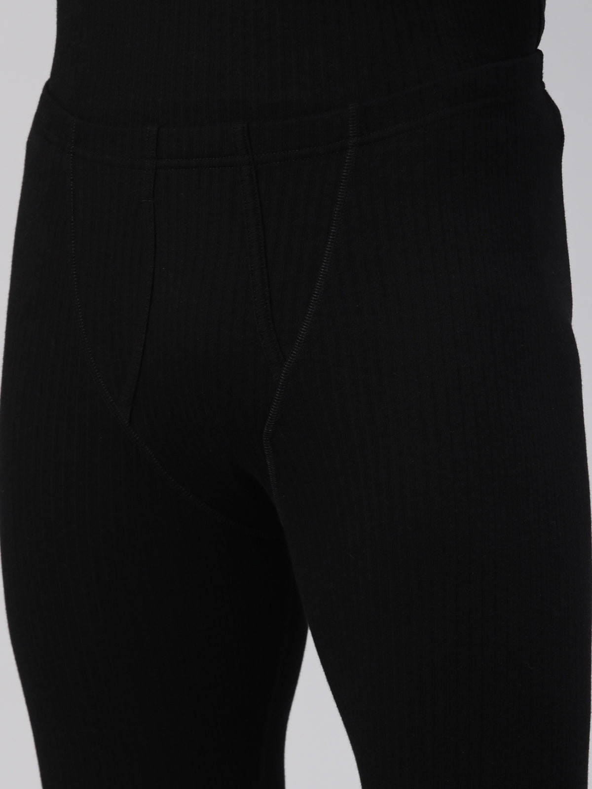 FASO Men’s Thermal Long Pants with Rib