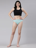 Faso Women's Cotton Inner Elastic Hipster (Pack of 2)