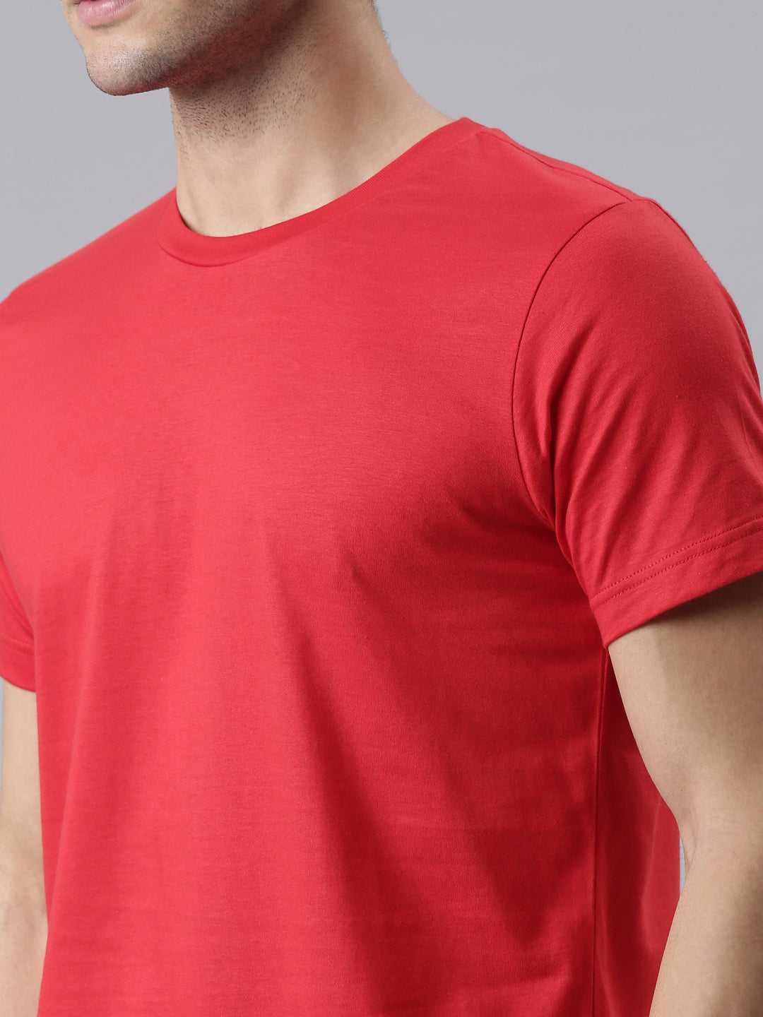 FASO Men’s Cotton Crew Neck Casual T-Shirt